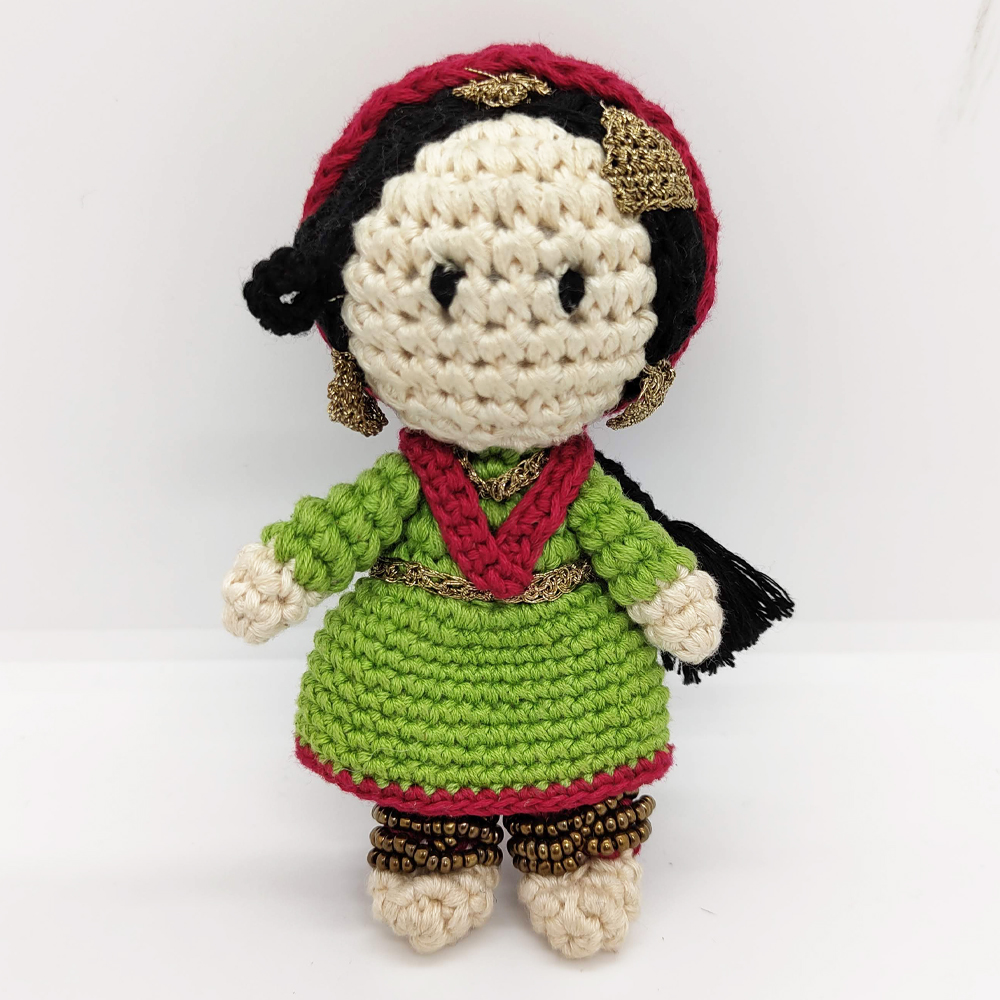 Crochet Kashmiri Doll