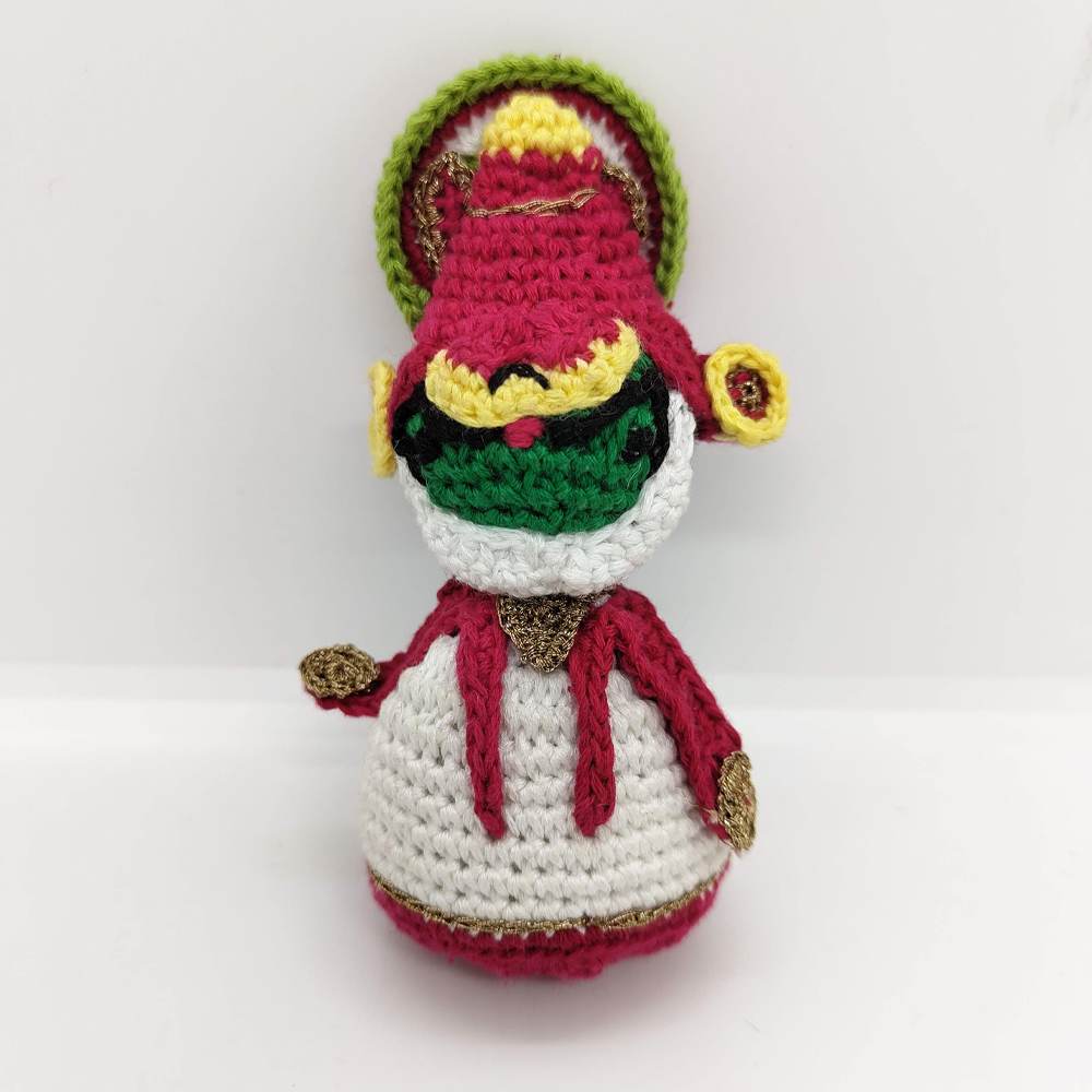 Crochet Kathakali Doll